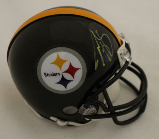 Tajh Boyd Autographed/Signed Pittsburgh Steelers Mini Helmet 23502