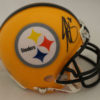 Tajh Boyd Autographed/Signed Pittsburgh Steelers Yellow Mini Helmet 23505