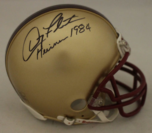 Doug Flutie Autographed Boston College Eagles Mini Helmet Heisman JSA 23570