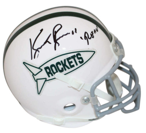 Kurt Russell Signed Taft Rockets Mini Helmet "The Best Of Times" Remi JSA 23677