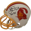 Sam Wyche Autographed/Signed Tampa Bay Buccaneers TB Mini Helmet 23735