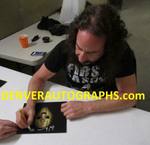 Ari Lehman Autographed/Signed Friday The 13th 8x10 Photo Jason BAS 23749