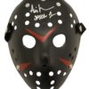 Ari Lehman Autographed Friday The 13th Replica Black Mask Jason BAS 23759