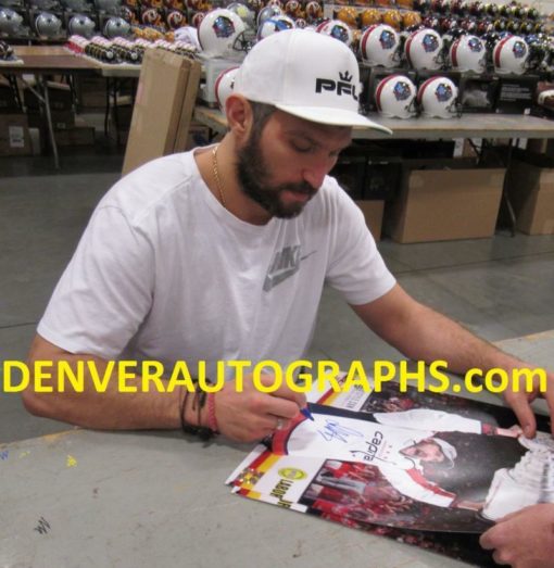 Alex Ovechkin Autographed/Signed Washington Capitals 16x20 Photo FAN 23778 PF
