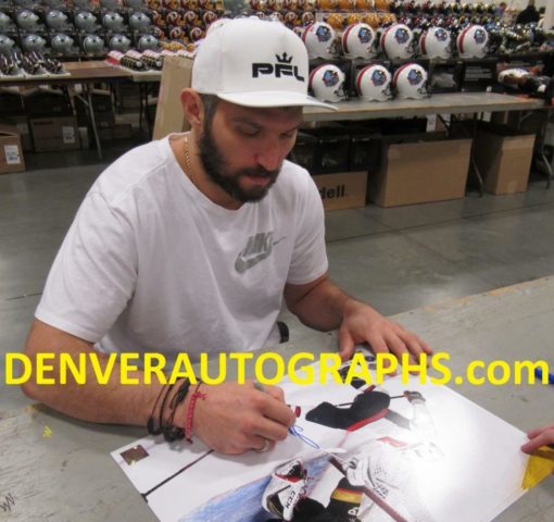 Alex Ovechkin Autographed/Signed Washington Capitals 16x20 Photo FAN 23779 PF