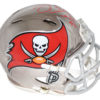 Mike Alstott Autographed Tampa Bay Buccaneers Chrome Mini Helmet BAS 23807