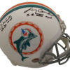 Larry Csonka & Jake Scott Signed Miami Dolphins Authentic TB Helmet JSA 23812