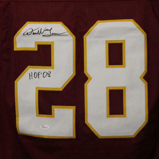 Darrell Green Autographed/Signed Washington Redskins XL Red Jersey HOF JSA 23817