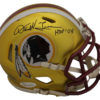 Darrell Green Autographed Washington Redskins Blaze Mini Helmet HOF JSA 23821