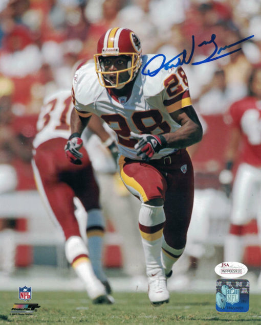 Darrell Green Autographed/Signed Washington Redskins 8x10 Photo JSA 23826 PF