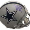 Bob Lilly Autographed/Signed Dallas Cowboys Authentic Helmet 3 Insc JSA 23843
