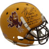 Jake Plummer Autographed Arizona State Schutt Authentic Helmet 6 Insc BAS 23850