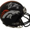 Jake Plummer Autographed/Signed Denver Broncos Riddell Mini Helmet BAS 23852