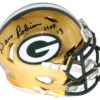 Dave Robinson Autographed/Signed Green Bay Packers Chrome Mini Helmet JSA 23853