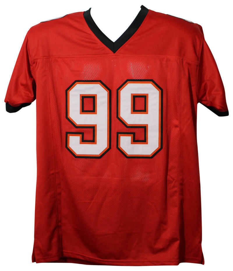 Warren Sapp Signed Tampa Bay Buccaneers FLASH Riddell Speed Mini