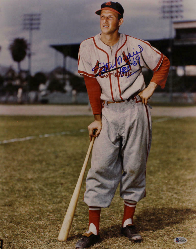 Stan Musial Autographed/Signed St Louis Cardinals 16×20 Photo HOF