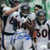 Courtland Sutton Autographed/Signed Denver Broncos 8x10 Photo JSA 23914