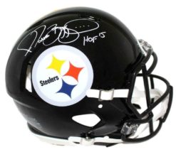 Jerome Bettis Autographed Pittsburgh Steelers Authentic Speed Helmet BAS 23928