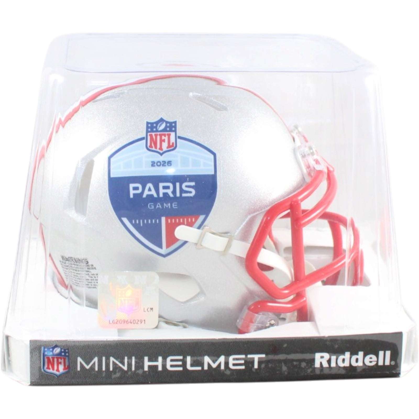 2026 Paris Games Unautographed Mini Helmet Steelers vs Saints10/25/26 58676 5 2026 Paris Games Unautographed Mini Helmet Steelers vs Saints10/25/26 58676