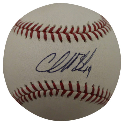 Charlie Blackmon Autographed/Signed Colorado Rockies OML Baseball BAS 27551