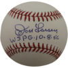 Don Larsen Autographed/Signed New York Yankees OML Baseball WSPG BAS 27552