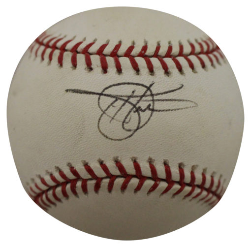 Todd Helton Autographed/Signed Colorado Rockies OML Baseball BAS 27553