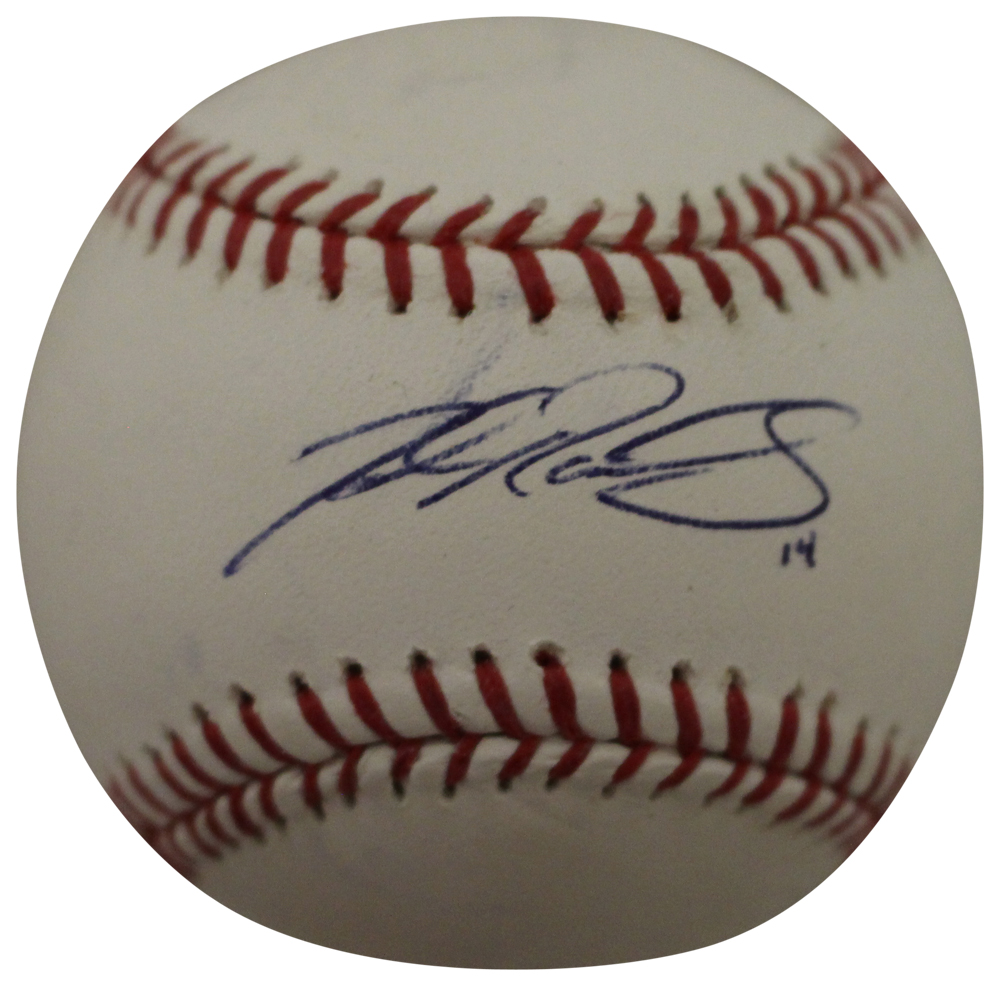 Josh Rutledge Autographed/Signed Colorado Rockies OML Baseball BAS 27557