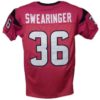 DJ Swearinger Unsigned Houston Texans XL Red Jersey 40021