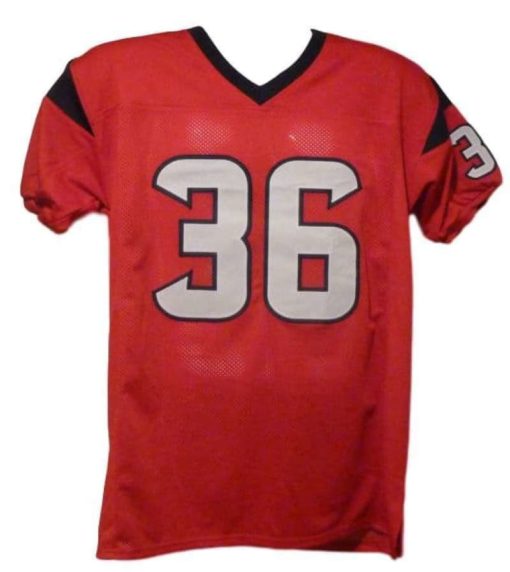 DJ Swearinger Unsigned Houston Texans XL Red Jersey 40021