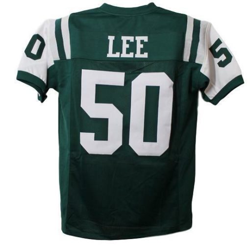 Darron Lee Unsigned New York Jets Green XL Jersey 40022
