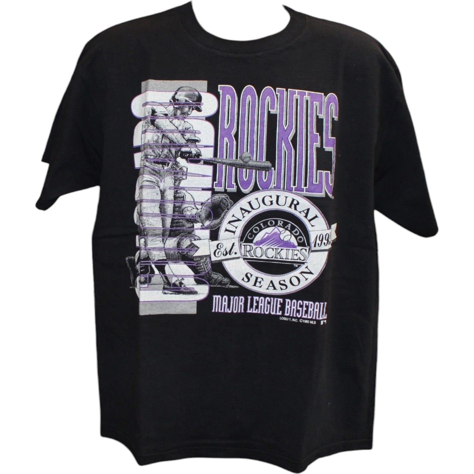 Colorado Rockies 1993 Opening Day Inaugrual Season Shirt Size M 58366