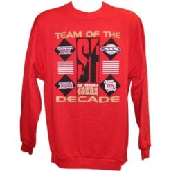 San Francisco 49ers Team of the Decade Shirt Black Size M 58402