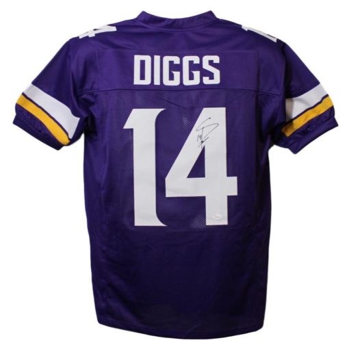 Stefon Diggs Autographed/Signed Minnesota Vikings XL Purple Jersey JSA 21572