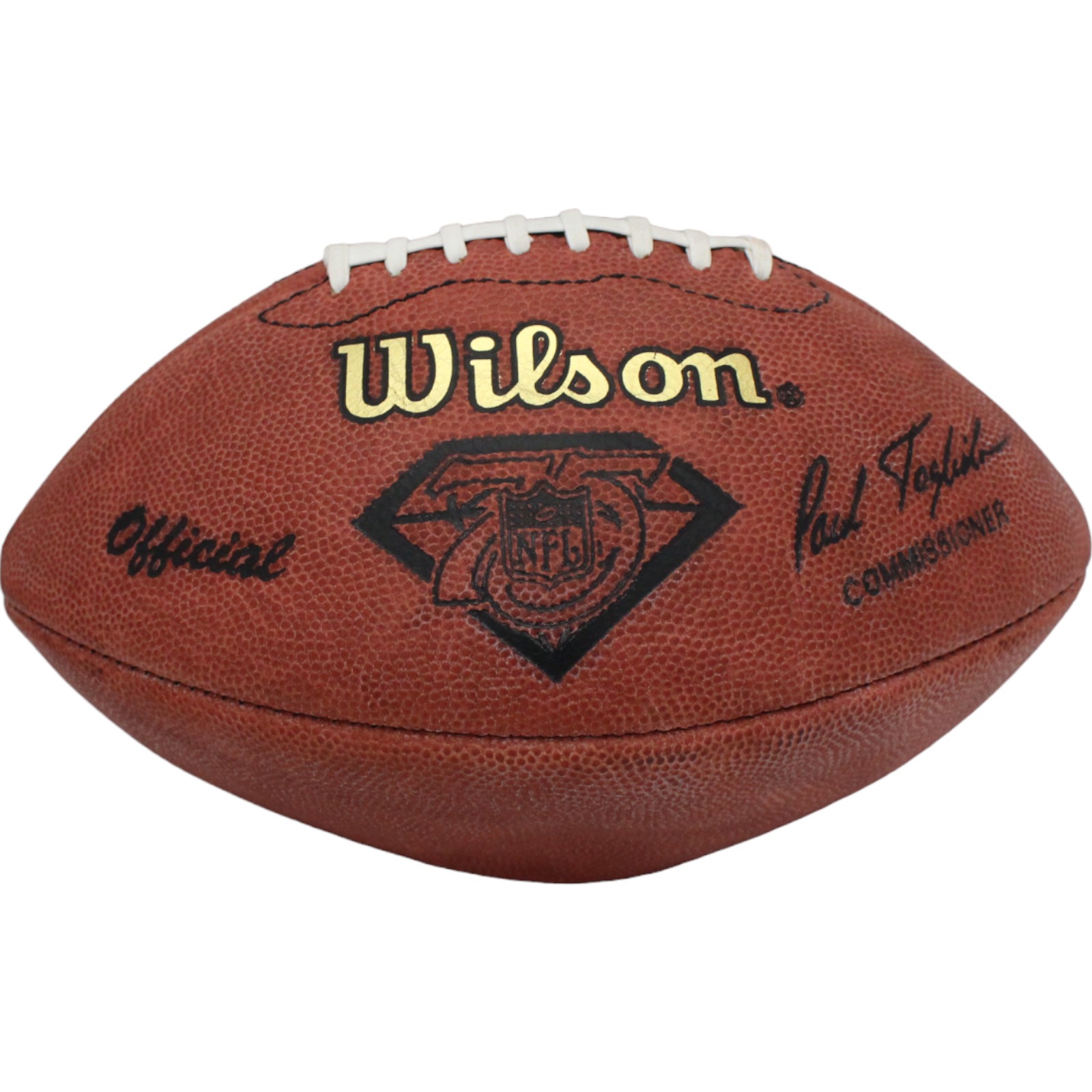 75th Anniversary Authentic Wilson Football Paul Tagliabue 45847