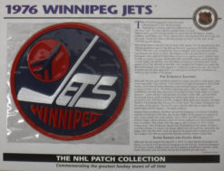 1976 Winnipeg Jets Willabee & Ward Official NHL Patch 80023