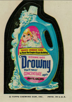 1973 Topps Drowny Series 1 Wacky Packages 80041