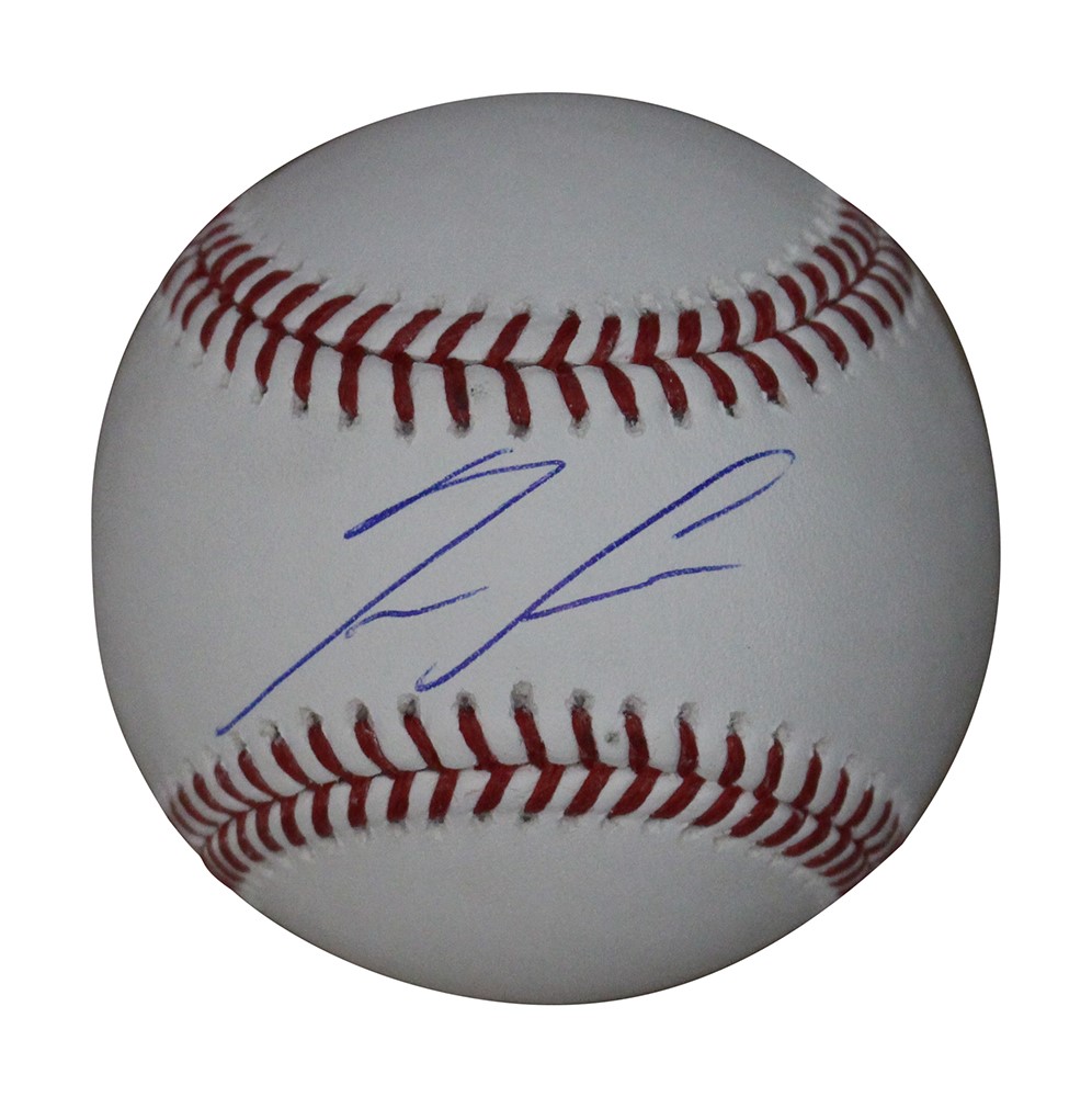 Ronald Acuna Autographed/Signed Atlanta Braves OML Baseball BAS 31659