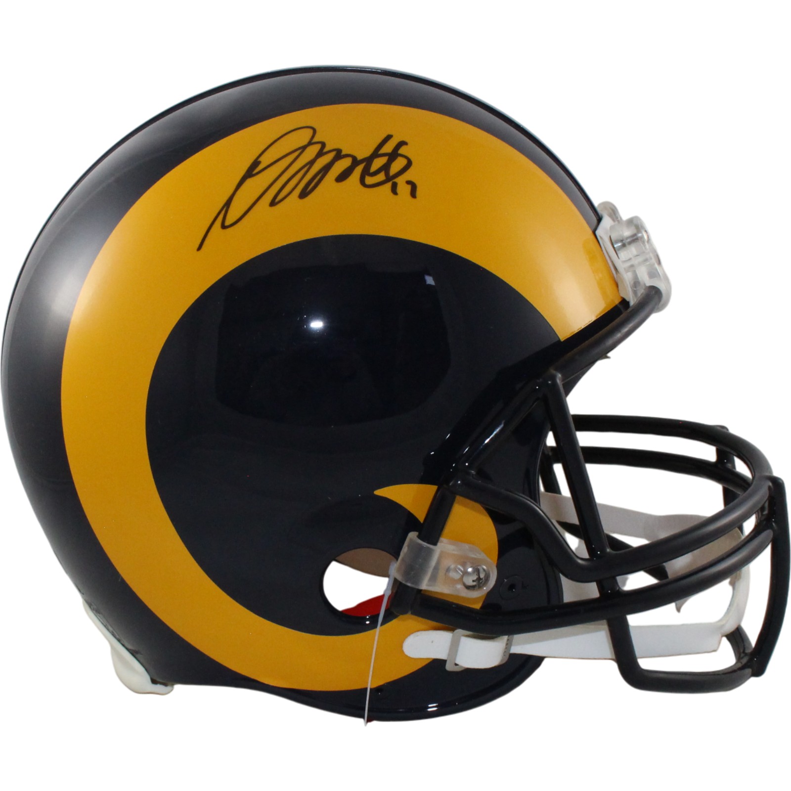 Davante Adams Autographed St Louis Rams Authentic VSR4 TB Helmet Beckett W 55050