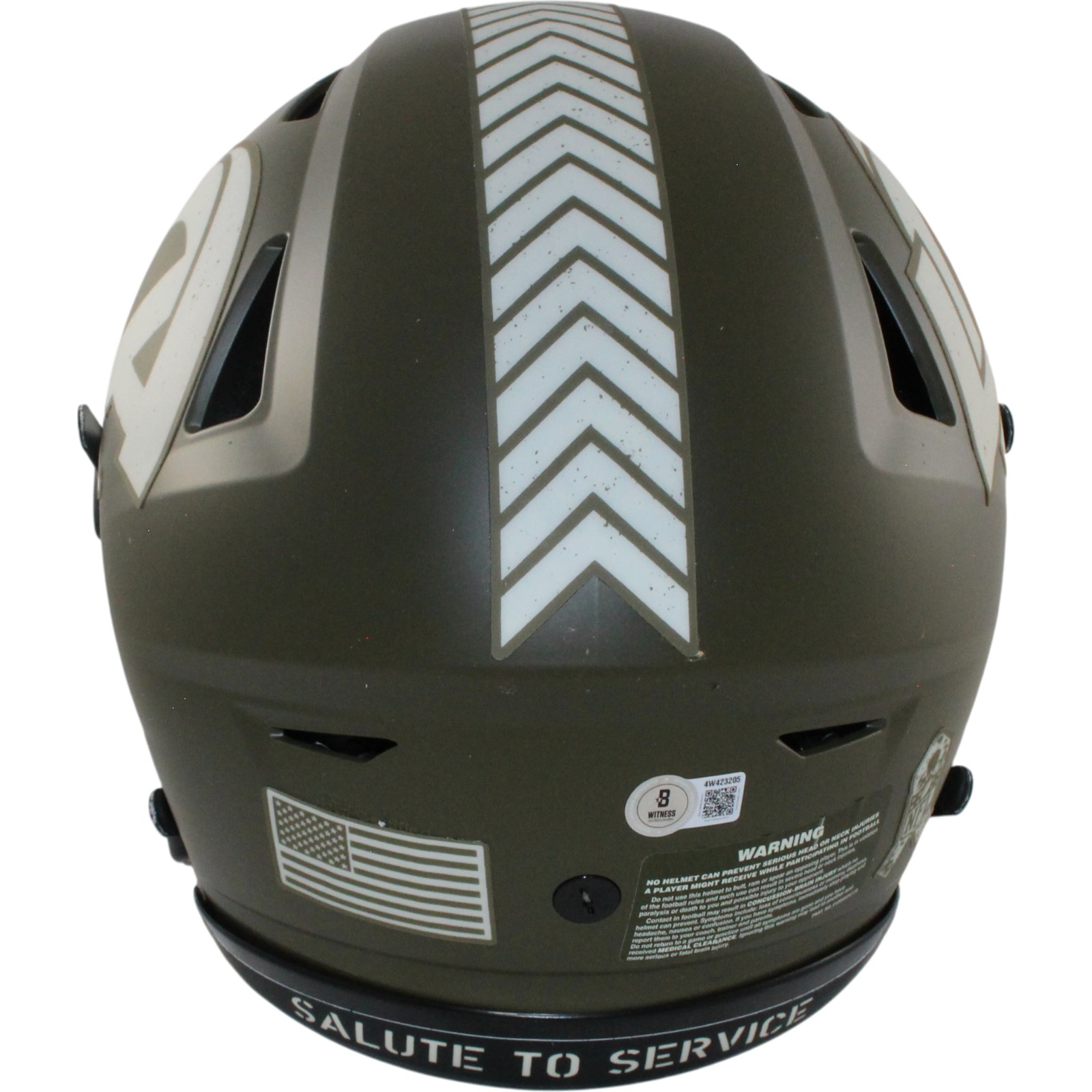 Davante Adams Autographed Los Angeles Rams SpeedFlex 22 STS Helmet Beckett 55029 3 Davante Adams Autographed Los Angeles Rams SpeedFlex 22 STS Helmet Beckett 55029