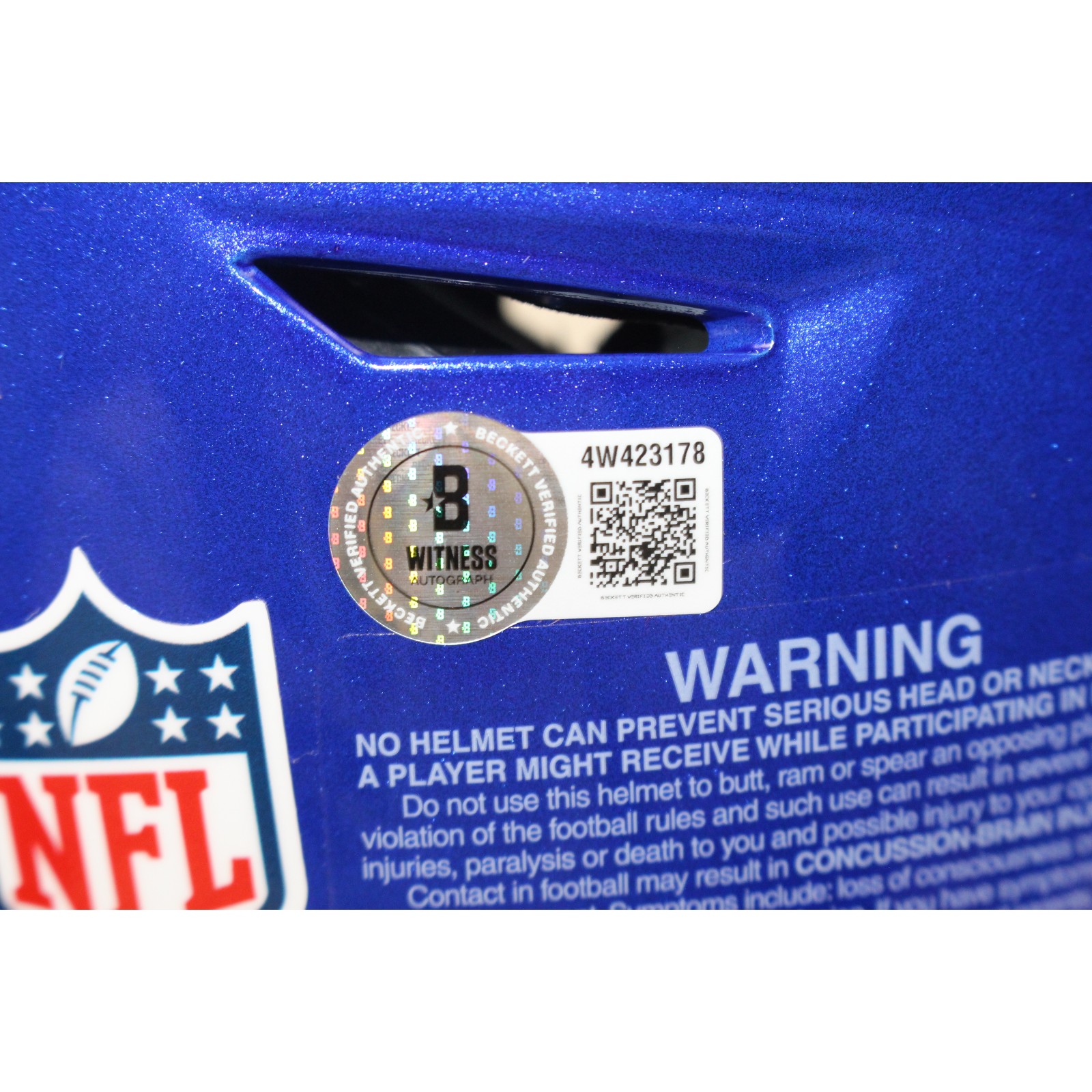 Davante Adams Autographed Los Angeles Rams SpeedFlex Helmet Beckett WIT 55027 5 Davante Adams Autographed Los Angeles Rams SpeedFlex Helmet Beckett WIT 55027