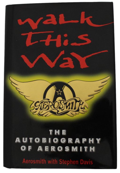 Aerosmith Signed Walk This Way Autobiography 5 Sigs Steven Tyler Joe Perry 24733