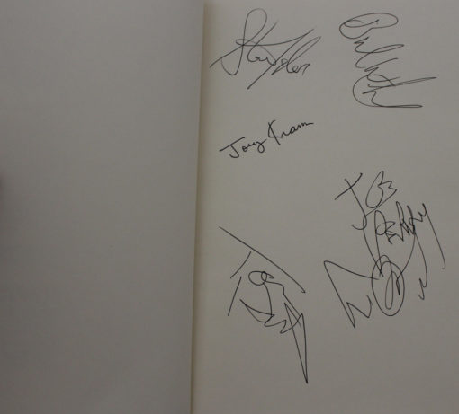 Aerosmith Signed Walk This Way Autobiography 5 Sigs Steven Tyler Joe Perry 24733