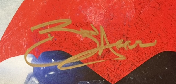 Ben Affleck Autographed Batman NYCC Convention Foil Variant SS #50 CGC 9 Ben Affleck Autographed Batman NYCC Convention Foil Variant SS #50 CGC 9.6 56602