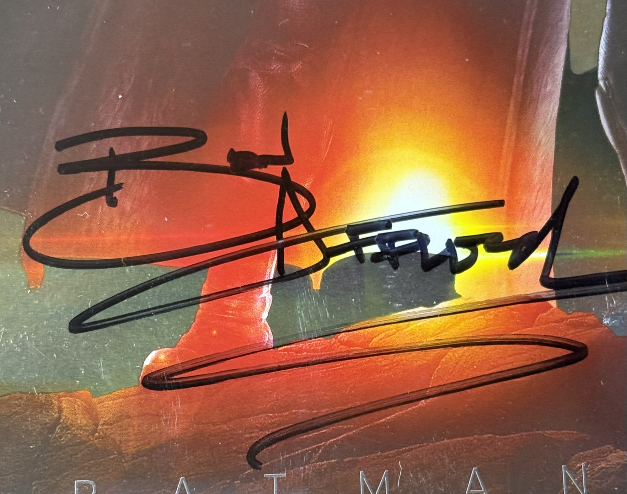 Ben Affleck Autographed Batman NYCC Convention Foil Variant SS #32 CGC 9 Ben Affleck Autographed Batman NYCC Convention Foil Variant SS #32 CGC 9.8 56598