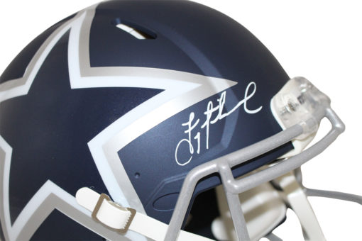 Troy Aikman Autographed/Signed Dallas Cowboys Authentic AMP Helmet BAS 26548