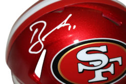Brandon Aiyuk Signed San Francisco 49ers Flash Speed Mini Helmet Beckett