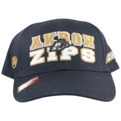 Akron Zips Teamwork Brand Navy Snapback Hat 56029