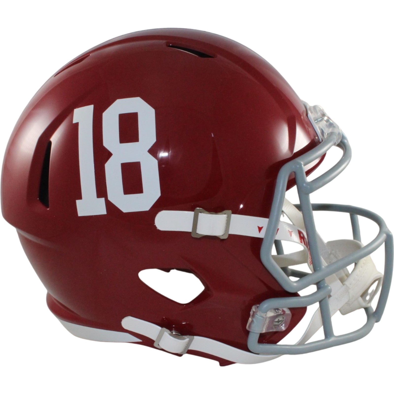 Alabama Crimson Tide Full Size Replica Helmet Riddell New In Box 39588 1 Alabama Crimson Tide Full Size Replica Helmet Riddell New In Box 39588