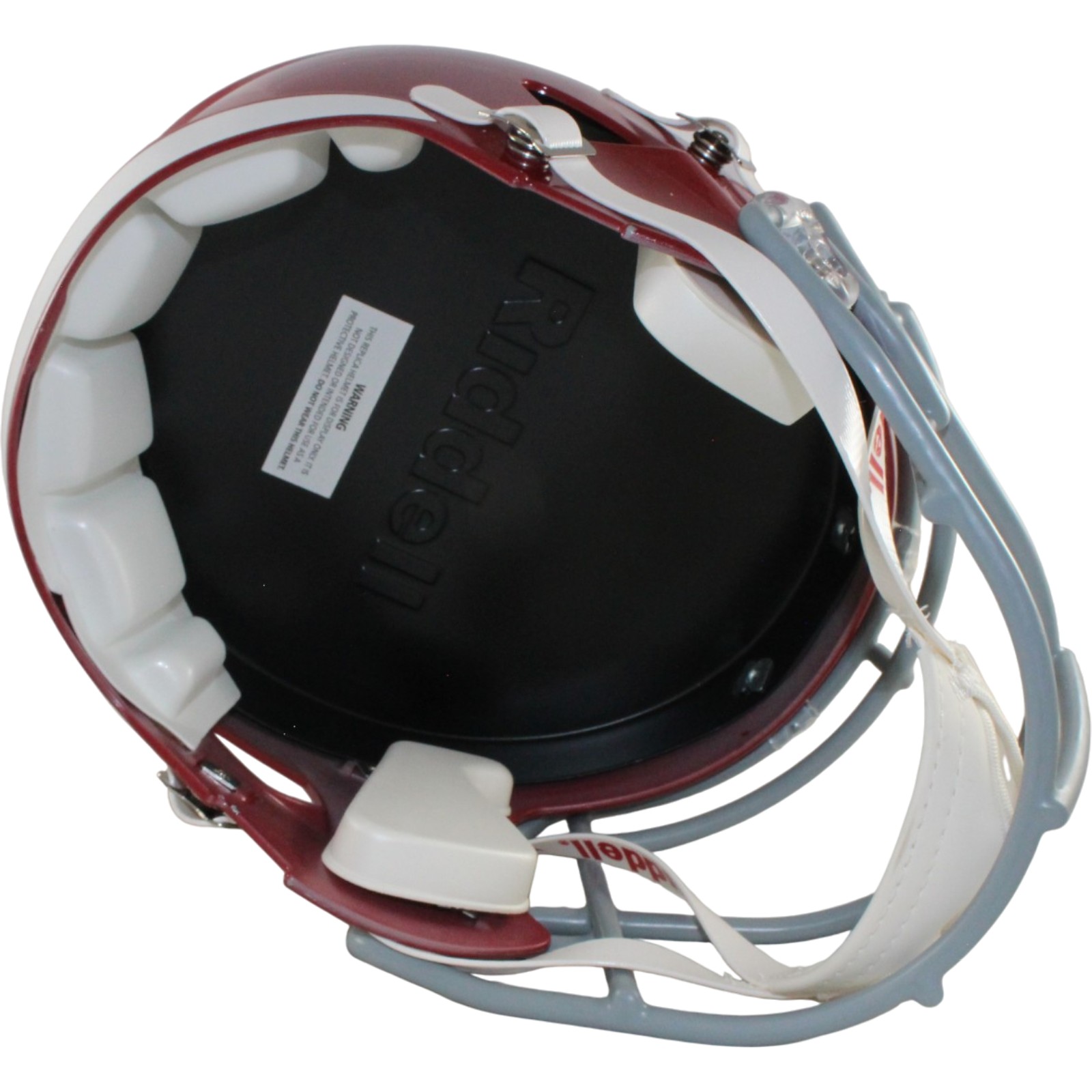 Alabama Crimson Tide Full Size Replica Helmet Riddell New In Box 39588 5 Alabama Crimson Tide Full Size Replica Helmet Riddell New In Box 39588