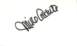 Mike Aldrete Autographed California Angels Index Card Beckett 45358